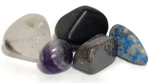 Natural Crystals For Pain Relief Polished Tumble Stones Set