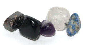 Natural Crystals For Pain Relief Polished Tumble Stones Set