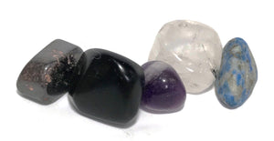 Natural Crystals For Pain Relief Polished Tumble Stones Set