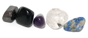 Natural Crystals For Pain Relief Polished Tumble Stones Set