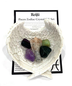 "PISCES" Zodiac Star Sign Horoscope Zodiac Healing Reiki Gift Set (Feb 19th - March 20th)