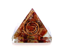 Load image into Gallery viewer, Ruby Crystal Orgone Pyramid - Krystal Gifts UK