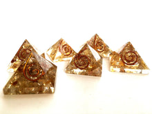 Load image into Gallery viewer, Citrine Crystal Orgone Pyramid - Krystal Gifts UK