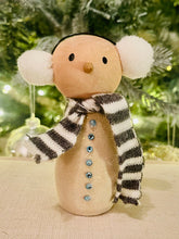 Load image into Gallery viewer, Swarovski Crystal Snowman - Extremely Cute Christmas Decoration
