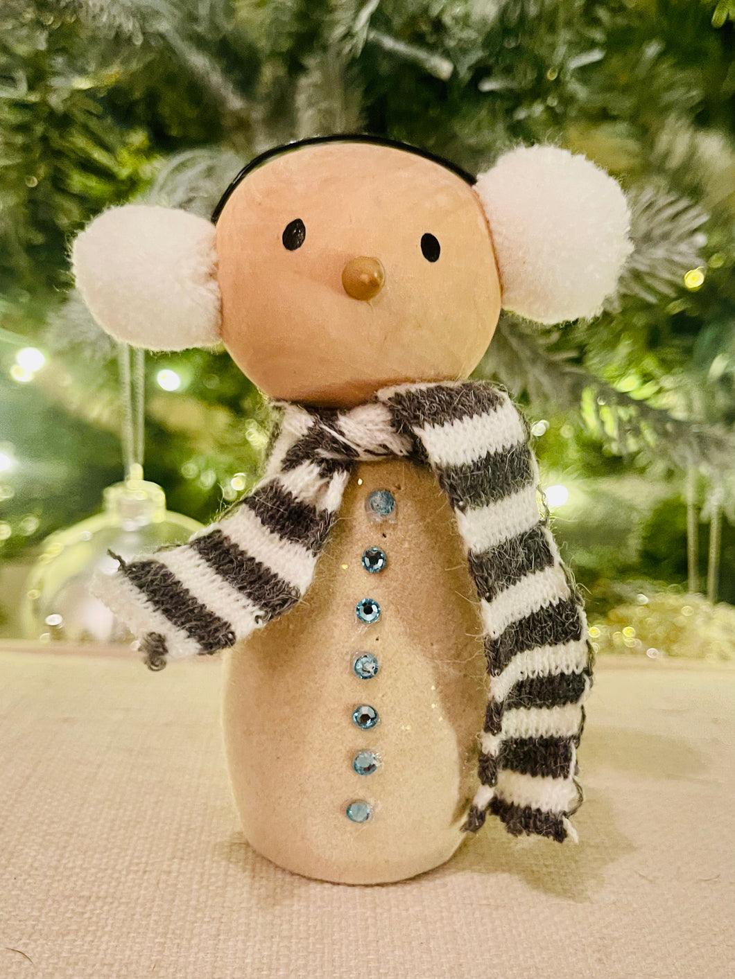 Swarovski Crystal Snowman - Extremely Cute Christmas Decoration