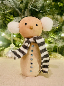 Swarovski Crystal Snowman - Extremely Cute Christmas Decoration