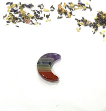 Load image into Gallery viewer, Chakra Crystal Bonded Moon Stone 4cm Natural &amp; Gift Wrapped