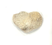 Load image into Gallery viewer, Angel Aura Quartz Natural &amp; Unique Crystal Stone Large Sparkly Druzy Heart 166g Inc Gift Box