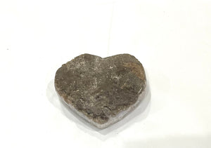 Angel Aura Quartz Natural & Unique Crystal Stone Large Sparkly Druzy Heart 281g Inc Gift Box
