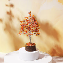 Load image into Gallery viewer, Carnelian Crystal Stone Wire Wrapped Gemstone Tree