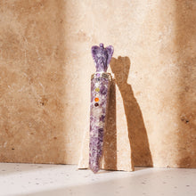 Load image into Gallery viewer, Lepidolite Crystal Angel Healing Wand