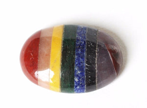 Chakra Crystal Palm Worry Stone Gift Wrapped - Krystal Gifts UK