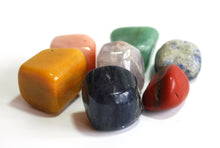 Load image into Gallery viewer, Chakra Crystal Stone Tumble Set