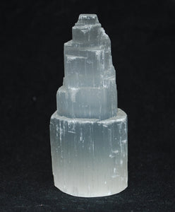 Selenite Large Crystal Tower - Krystal Gifts UK