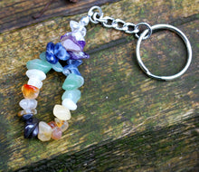 Load image into Gallery viewer, “New” Natural Chakra Crystal Keyring, Mobile Charm - | Reiju