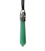 Load image into Gallery viewer, Green Aventurine Crystal Stone Pendant Necklace Gift - Krystal Gifts UK
