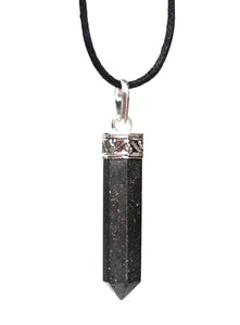 Hematite Crystal Pendant