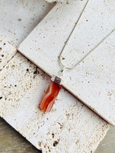 Load image into Gallery viewer, Carnelian Crystal Pendant