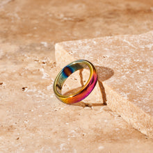 Load image into Gallery viewer, Rainbow Hematite Ring - Various Sizes