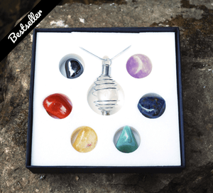 Chakra Crystal Tumble Stones Pendant Kit