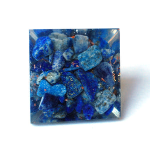 Lapis Lazuli Crystal Small Orgone Pyramid
