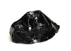 Raw Black Obsidian 'Dragon Glass' Piece