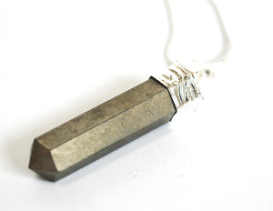 Pyrite Crystal Pendant