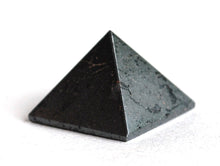 Load image into Gallery viewer, Reiki Energy Charged Hematite Pyramid Crystal Natural Positive Crystal Healing - Krystal Gifts UK