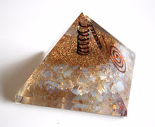 Load image into Gallery viewer, Large Opalite Orgone Crystal Pyramid
