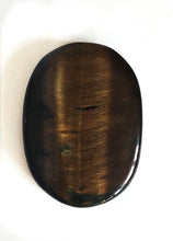 Load image into Gallery viewer, Tigers Eye Crystal Stone Cabochon Palm Stone