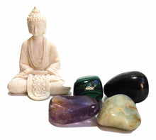 Load image into Gallery viewer, &quot;Crystals to Boost the Immune System&quot; Crystal Tumble Stone Set (Gift Wrapped)