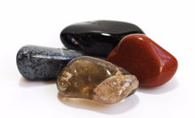 Load image into Gallery viewer, Base / Root Chakra Crystal Tumble Stone Healing Set (Beautifully Gift Wrapped)