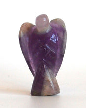 Load image into Gallery viewer, Amethyst Pocket Hand Carved Crystal Angel (2.5cm) - Krystal Gifts UK