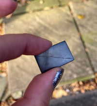 Load image into Gallery viewer, Shungite Protective Crystal Slice: EMF Protection For Mobile Phone