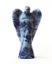 Load image into Gallery viewer, Sodalite Crystal Hand Carved Stone Angel - Krystal Gifts UK