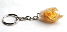 Load image into Gallery viewer, Citrine Raw Crystal Keyring - Krystal Gifts UK