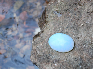 Opalite Crystal Palm Stone Cabochon