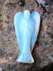 Opalite Large Crystal Angel