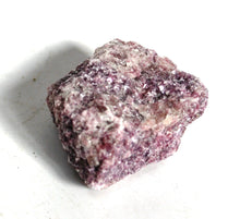 Load image into Gallery viewer, Lepidolite Natural Crystal Stone Raw Unique Chunk Piece With Benefits Tag