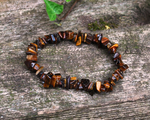 Tigers Eye Chip Bracelet