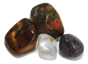 Third Eye Chakra Crystal Tumble Stone Healing Set